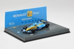 Renault R25 #2 G. Fisichella F1 2005 Minichamps 1:43 403050006 Metalli — kuva 2 / 4