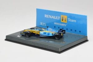 Renault R25 #2 G. Fisichella F1 2005 Minichamps 1:43 403050006 Metalli — kuva 3 / 4
