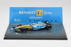 Renault R25 #2 G. Fisichella F1 2005 Minichamps 1:43 403050006 Metalli