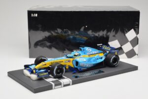 Renault R25 Mild Seven #6 G. Fisichella Australian GP 2005 Winner Minichamps 1:18 117050106 Hartsi — kuva 7 / 7