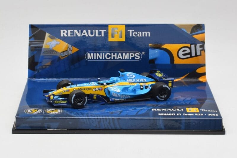 Renault R25 F1 Showcar 2005 Minichamps 1:43 433050099 Metalli