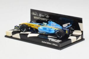 Renault R26 G. Fisichella Showcar F1 2006 Minichamps 1:43 400060072 Metalli — kuva 2 / 5
