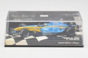 Renault R26 G. Fisichella Showcar F1 2006 Minichamps 1:43 400060072 Metalli — kuva 4 / 5