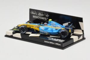 Renault R26 H. Kovalainen F1 Test Car 2006 Minichamps 1:43 400060041 Metalli — kuva 3 / 5