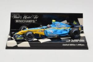 Renault R26 H. Kovalainen F1 Test Car 2006 Minichamps 1:43 400060041 Metalli