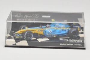 Renault R26 H. Kovalainen F1 Test Car 2006 Minichamps 1:43 400060041 Metalli — kuva 5 / 5