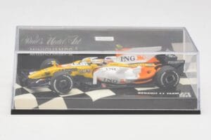 Renault R28 #6 N. Piquet Jr. F1 2008 Minichamps 1:43 400080006 Metalli — kuva 5 / 5