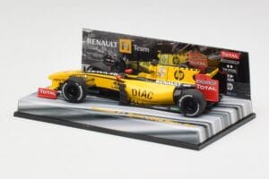 Renault R30 #10 R. Kubica F1 Showcar 2010 Minichamps 1:43 7711426978 Metalli — kuva 2 / 5