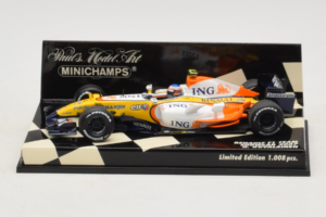 Renault R27 #4 H. Kovalainen Renault F1 Team Showcar 2007 Minichamps 1:43 400070074 Metalli