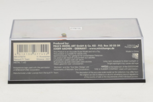 Renault R27 #4 H. Kovalainen Renault F1 Team Showcar 2007 Minichamps 1:43 400070074 Metalli — kuva 5 / 5