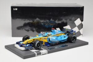 Renault R26 #1 F. Alonso China GP 2006 Minichamps 1:18 117061601 Hartsi — kuva 7 / 7