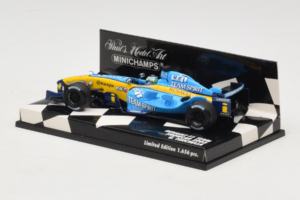 Renault R25 #6 G. Fisichella Renault F1 Team Showcar 2005 Minichamps 1:43 400050076 Metalli — kuva 3 / 5