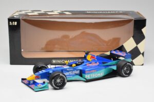 Sauber C19 #16 P. Diniz F1 2000 Minichamps 1:18 180000016 Metalli — kuva 6 / 6