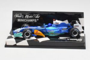 Sauber C24 J. Villeneuve F1 2005 Minichamps 1:43 400050011 Metalli