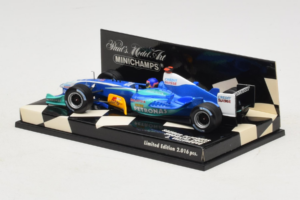 Sauber C24 Petronas #11 J. Villeneuve Sauber Petronas F1 Team Showcar 2005 Minichamps 1:43 400050081 Metalli — kuva 3 / 5