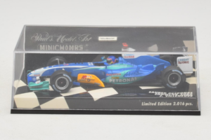 Sauber C24 Petronas #11 J. Villeneuve Sauber Petronas F1 Team Showcar 2005 Minichamps 1:43 400050081 Metalli — kuva 4 / 5