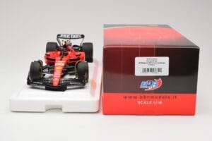 Scuderia Ferrari SF-23 #55 C. Sainz Belgian GP 2023 BBR 1:18 BBR231855C Metalli — kuva 6 / 7