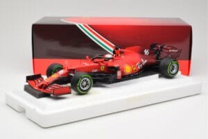 Scuderia Ferrari SF21 #16 C. Leclerc Emilia Romagna GP 2021 BBR 1:18 BBR211816 Metalli — kuva 7 / 7