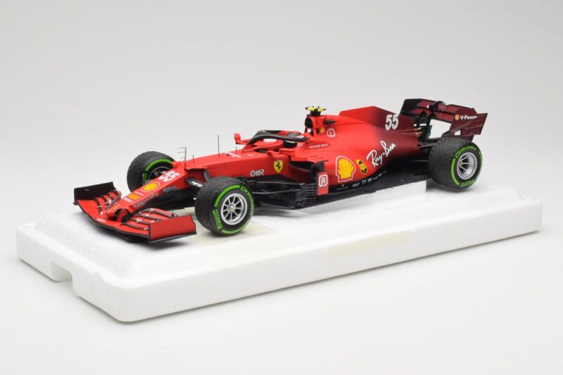 Scuderia Ferrari SF21 #55 C. Sainz Emilia Romagna GP 2021 BBR 1:18 BBR211855 Metalli