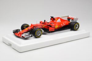 Scuderia Ferrari SF70H #5 S. Vettel Winner Australian GP 2017 End of Race BBR 1:18 BBR181705-E Metalli