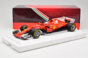 Scuderia Ferrari SF70H #5 S. Vettel Winner Australian GP 2017 End of Race BBR 1:18 BBR181705-E Metalli — kuva 7 / 7