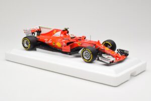 Scuderia Ferrari SF70H #7 K. Raikkonen Australian GP 2017 End of Race BBR 1:18 BBR181707-E Metalli — kuva 4 / 7