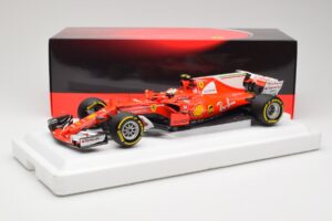 Scuderia Ferrari SF70H #7 K. Raikkonen Australian GP 2017 End of Race BBR 1:18 BBR181707-E Metalli — kuva 7 / 7