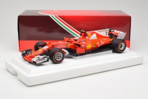 Scuderia Ferrari SF70H #7 K. Raikkonen Monaco GP 2017 BBR 1:18 BBR181717 Metalli — kuva 7 / 7