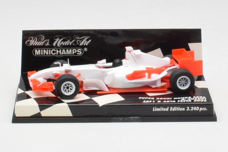 Super Aguri SA06 A. Suzuki F1 2006 Minichamps 1:43 400060224 Metalli