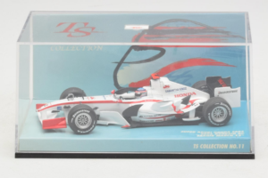 Super Aguri SA05 Honda #22 T. Sato 1st GP Bahrain 2006 Minichamps 1:43 518064322 Metalli — kuva 4 / 5