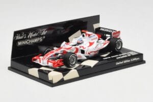 Super Aguri Honda SA06 #22 T. Sato Japanese GP 2006 Minichamps 1:43 400060122 Metalli — kuva 2 / 5