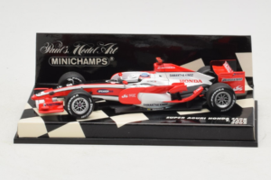 Super Aguri SA08 Honda #18 T. Sato F1 2008 Minichamps 1:43 400080018 Metalli