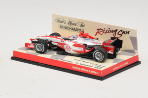 Super Aguri SA07 T. Sato F1 Showcar 2007 Minichamps 1:43 403080092 Metalli — kuva 3 / 5