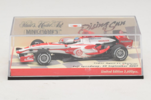 Super Aguri SA07 T. Sato F1 Showcar 2007 Minichamps 1:43 403080092 Metalli — kuva 5 / 5