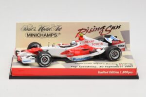Toyota TF107 #12 J. Trulli Showcar 2007 Minichamps 1:43 403070082 Metalli