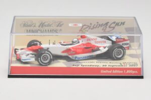 Toyota TF107 #12 J. Trulli Showcar 2007 Minichamps 1:43 403070082 Metalli — kuva 5 / 5