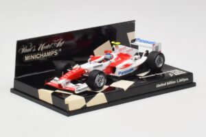 Toyota TF104 Panasonic Racing #0 R. Zonta 3rd Driver 2004 Minichamps 1:43 400040038 Metalli — kuva 2 / 5