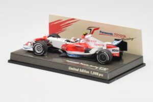 Toyota TF108 Showcar J. Trulli 2008 Minichamps 1:43 AM601297 Metalli — kuva 3 / 5