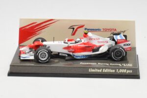 Toyota TF108 Showcar J. Trulli 2008 Minichamps 1:43 AM601297 Metalli
