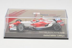 Toyota TF108 Showcar J. Trulli 2008 Minichamps 1:43 AM601297 Metalli — kuva 5 / 5