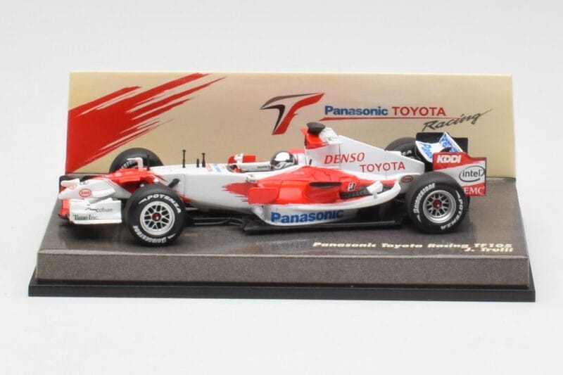 Toyota TF105 #16 J. Trulli F1 2005 Minichamps 1:43 AM58295 Metalli