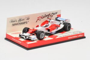 Toyota TF107 #12 J. Trulli F1 2007 Minichamps 1:43 403080081 Metalli — kuva 2 / 5