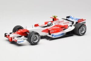 Toyota TF107 #12 J. Trulli F1 Launch Livery 2007 Minichamps 1:18 AM601321 Metalli