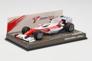 Toyota TF109 Panasonic Toyota Racing #9 J. Trulli F1 2009 Minichamps 1:43 AM621323 Metalli — kuva 2 / 5