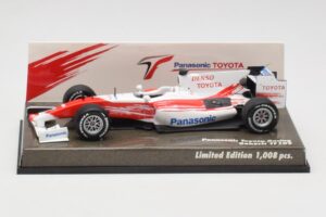 Toyota TF109 Panasonic Toyota Racing #9 J. Trulli F1 2009 Minichamps 1:43 AM621323 Metalli