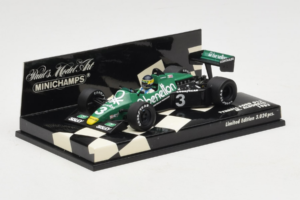 Tyrrell 012 Ford #3 M. Alboreto F1 1983 Minichamps 1:43 400830003 Metalli — kuva 2 / 5