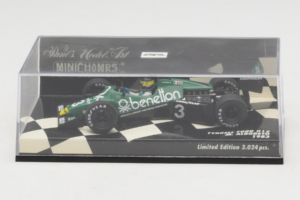 Tyrrell 012 Ford #3 M. Alboreto F1 1983 Minichamps 1:43 400830003 Metalli — kuva 4 / 5