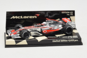 McLaren MP4-22 Mercedes #1 F. Alonso Vodafone McLaren Showcar F1 2007 Minichamps 1:43 530074371 Metalli