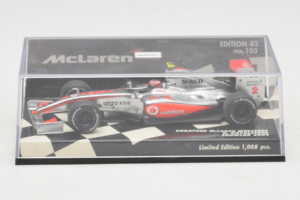 McLaren MP4-24 Mercedes #2 H. Kovalainen Vodafone McLaren Showcar F1 2009 Minichamps 1:43 530094372 Metalli — kuva 4 / 5