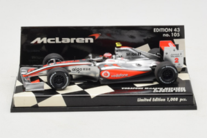 McLaren MP4-24 Mercedes #2 H. Kovalainen Vodafone McLaren Showcar F1 2009 Minichamps 1:43 530094372 Metalli